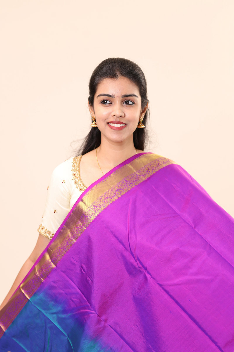 Kanchi Silk Cotton Saree A121
