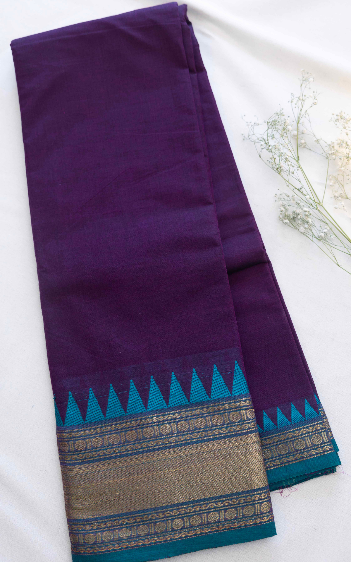 Classic Chettinad Cotton Saree CW522
