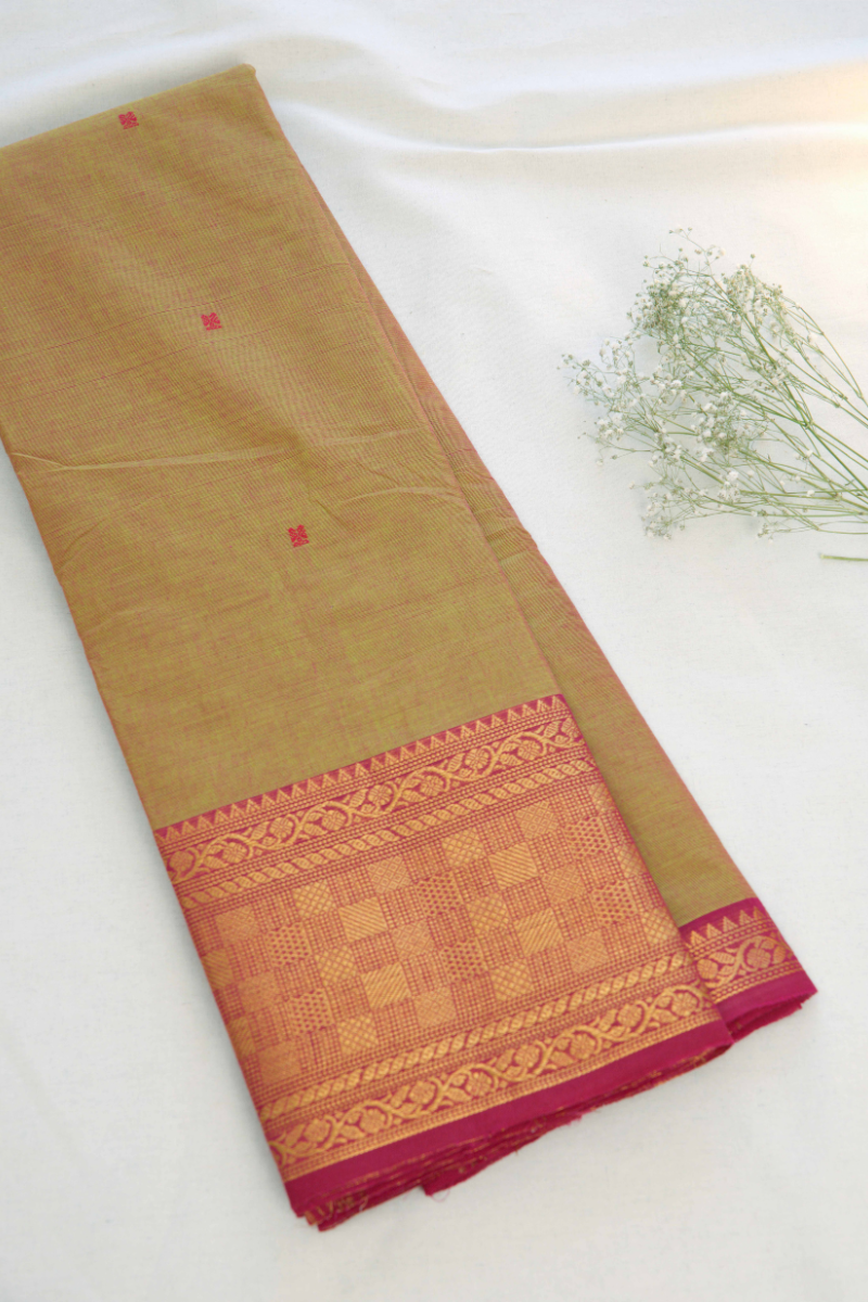 Classic Chettinad Cotton Saree CW380