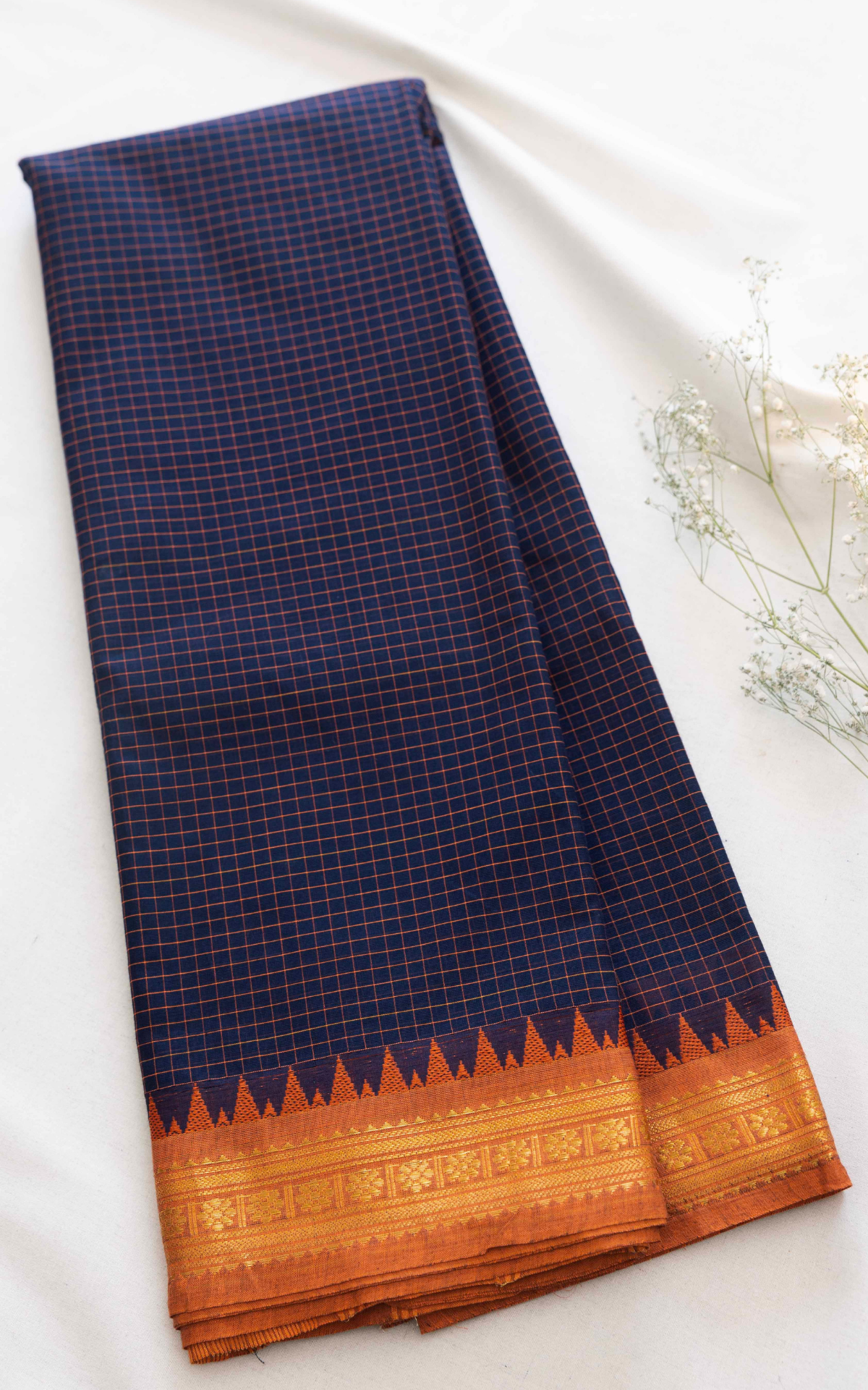 Kattam Chettinad Cotton Saree CW530