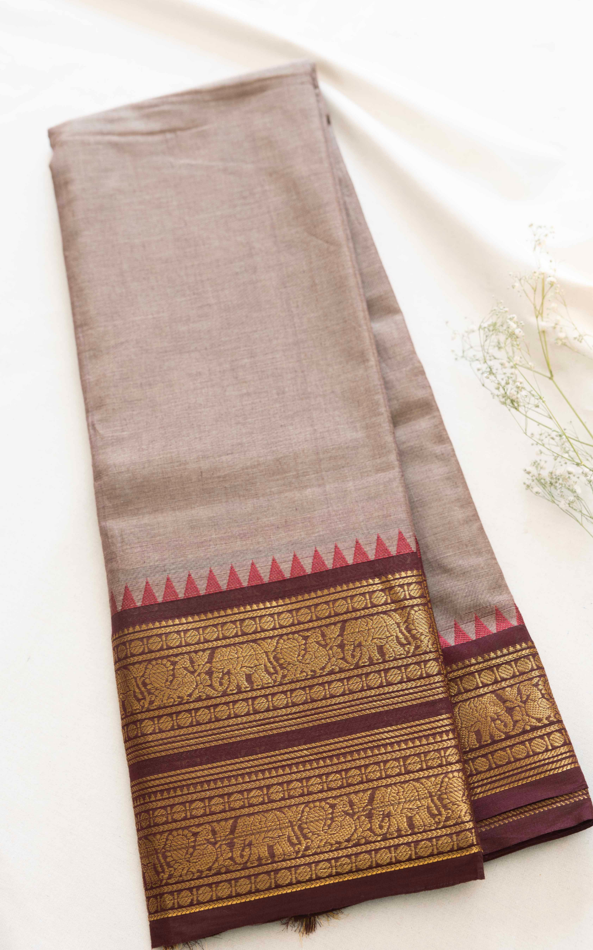 Rettapet Chettinad Cotton Saree CW533