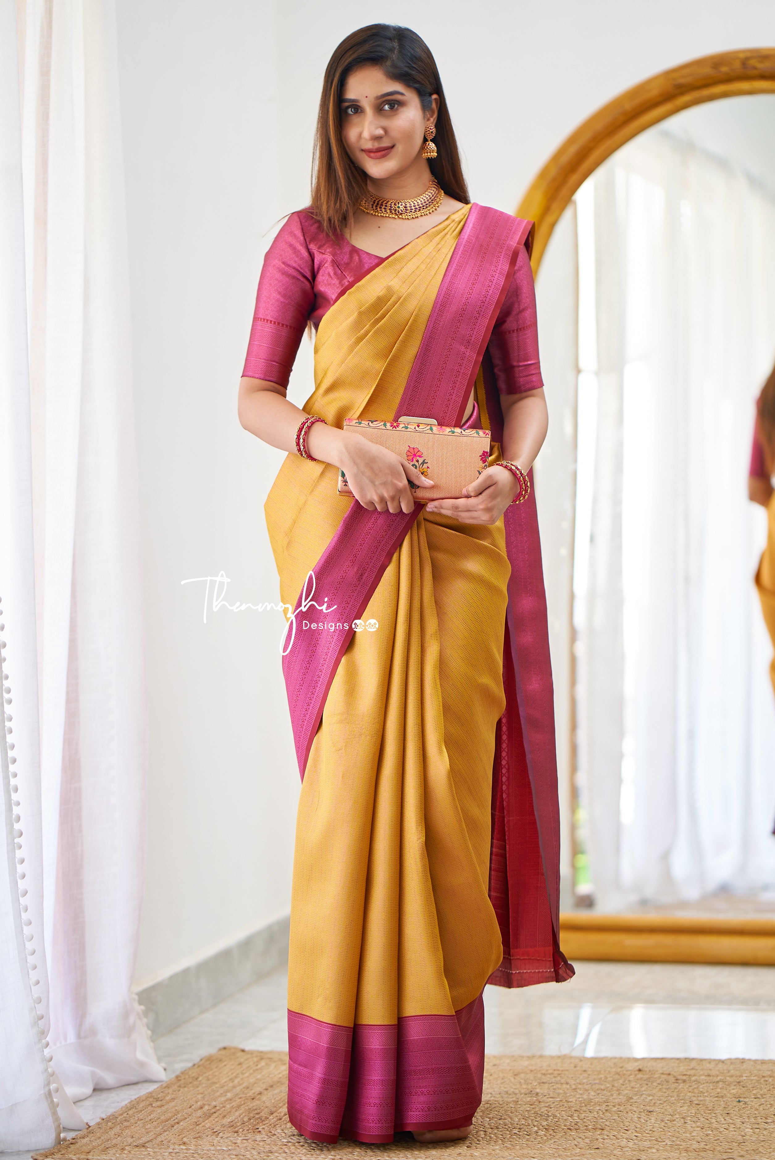 Nakshatra (Yellow & Pink)