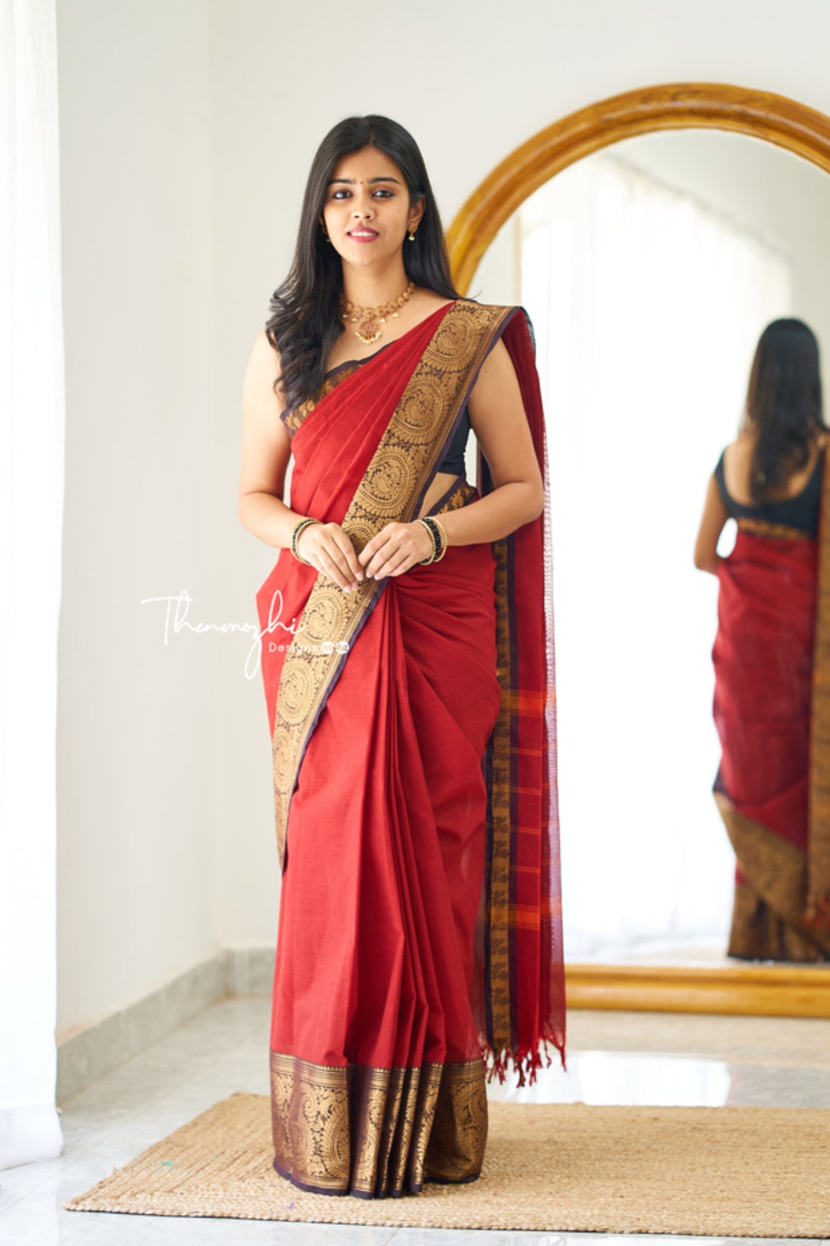 Buy Cream Sarees for Women by U R A QT Online | Ajio.com