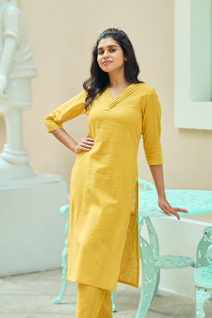Josephine Co ord Set - Yellow main image 1