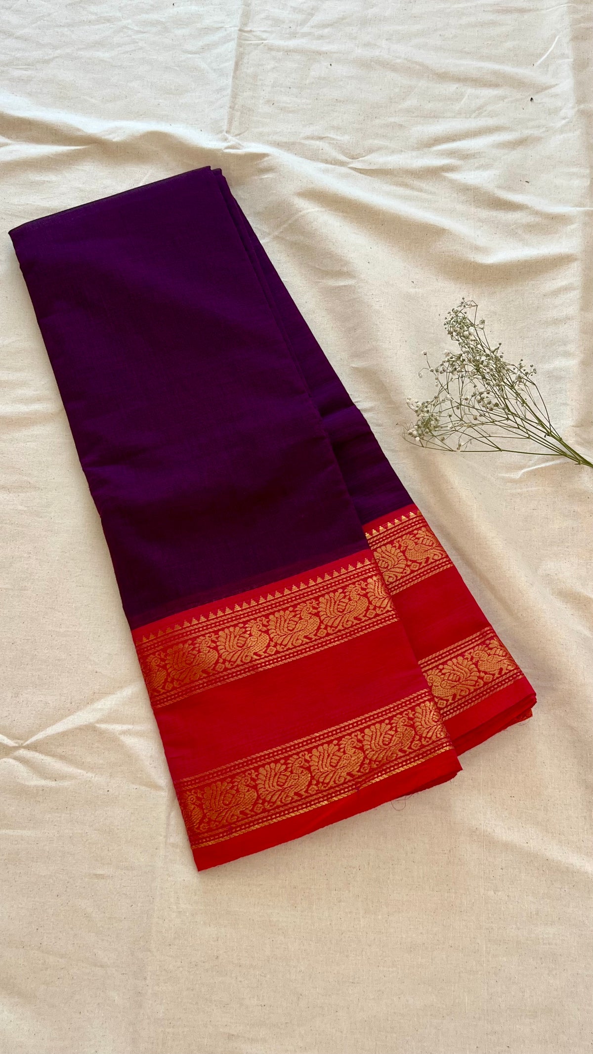 Rettapet Chettinad Cotton Saree CW292