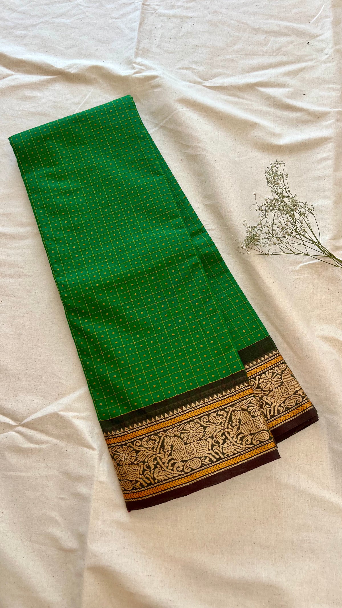 Classic Chettinad Cotton Saree CW310