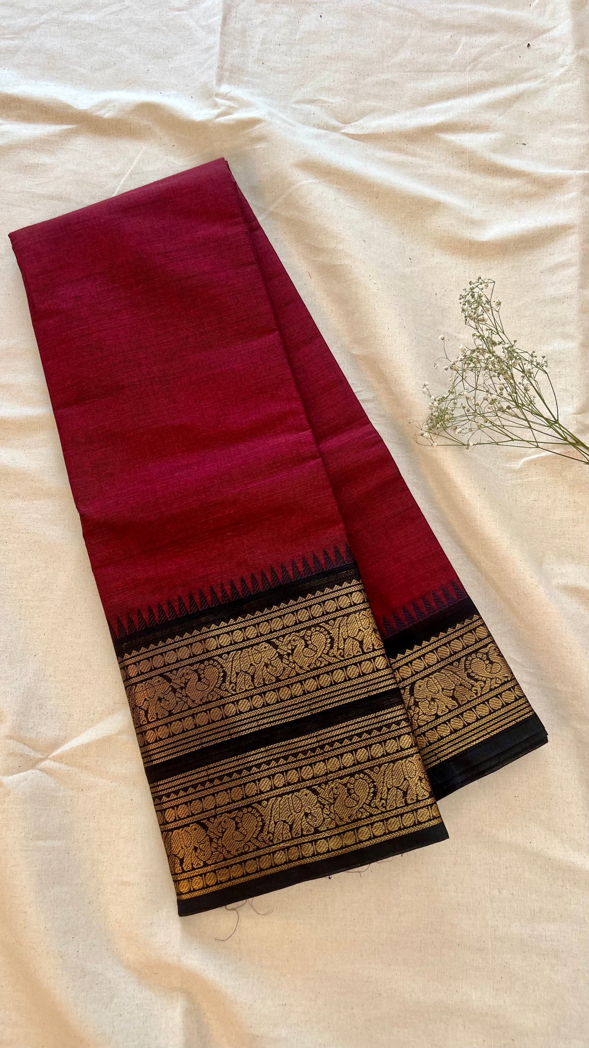 Rettapet Chettinad Cotton Saree CW311