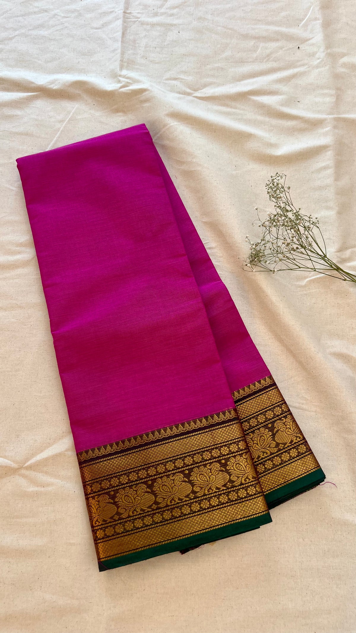 Kanchi Chettinad Cotton Saree CW312