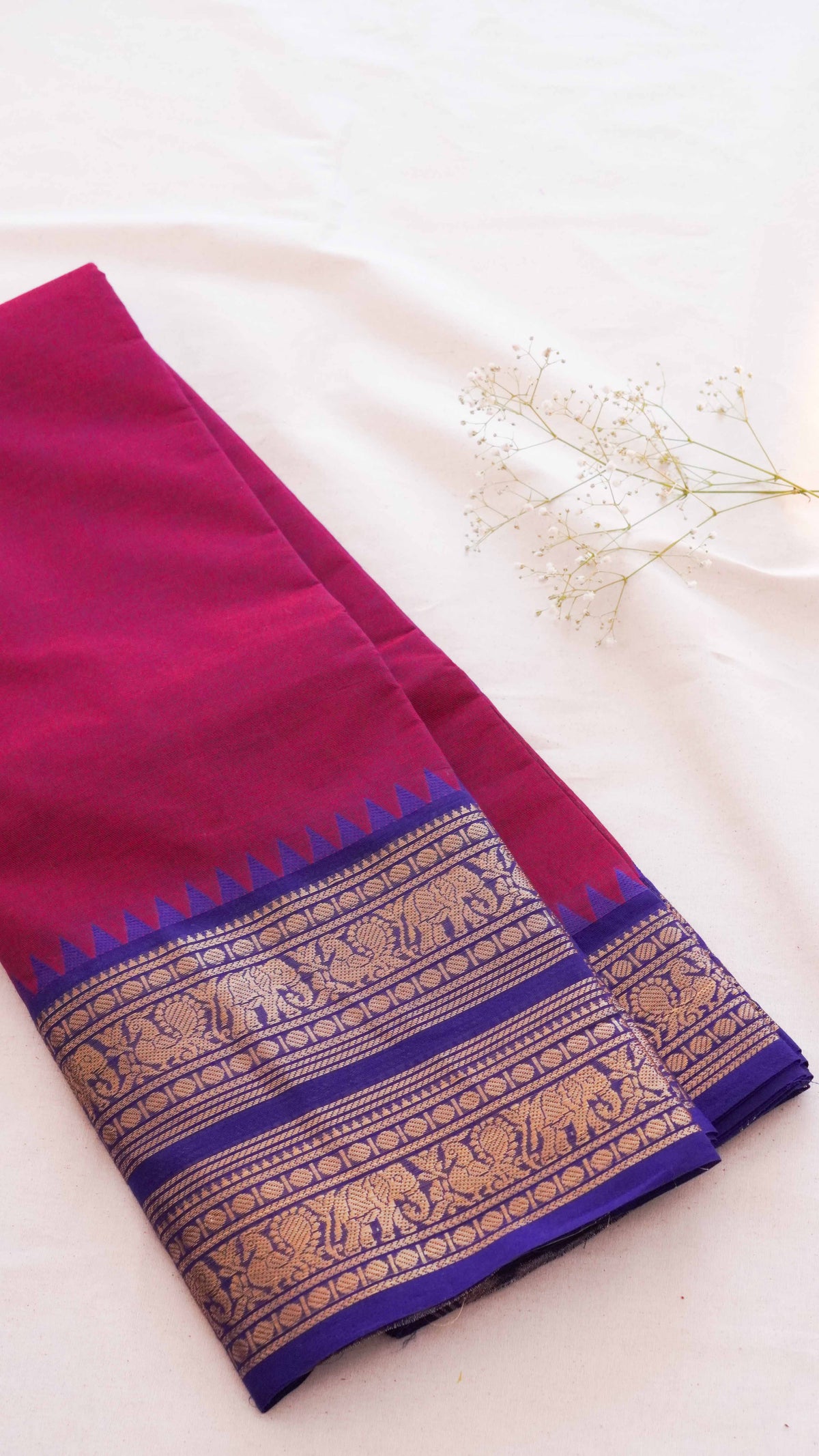 Rettapet Chettinad Cotton Saree CW88