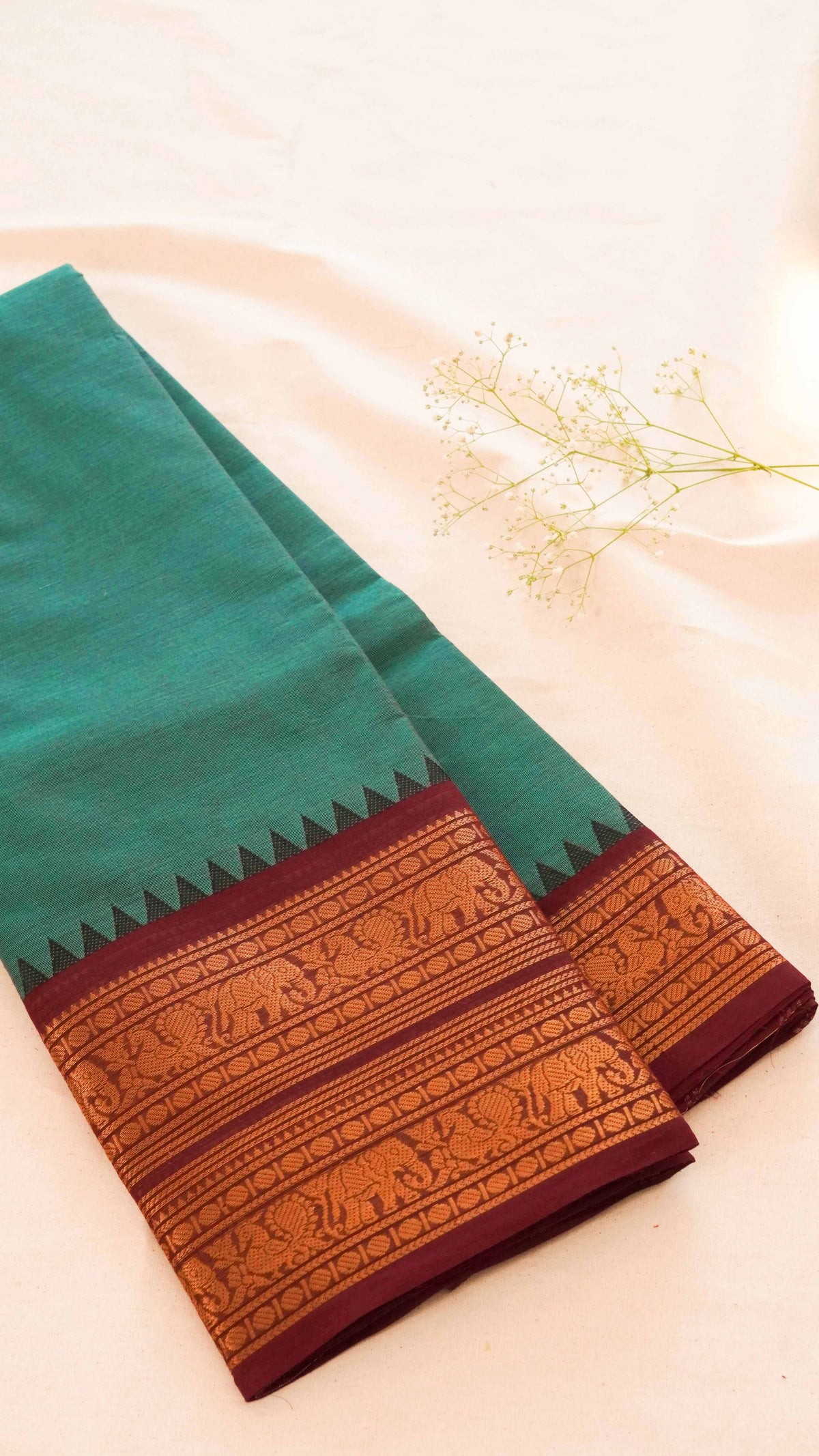 Rettapet Chettinad Cotton Saree CW87