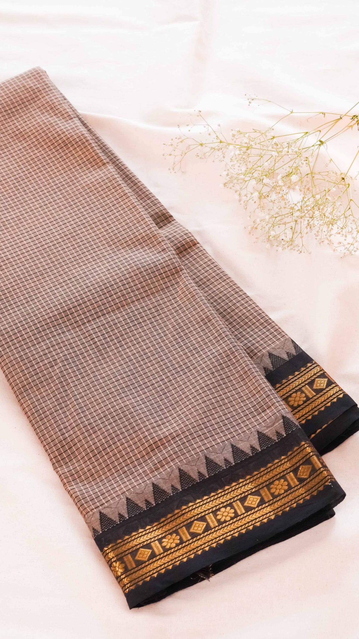 Kattam Chettinad Cotton Saree CW62