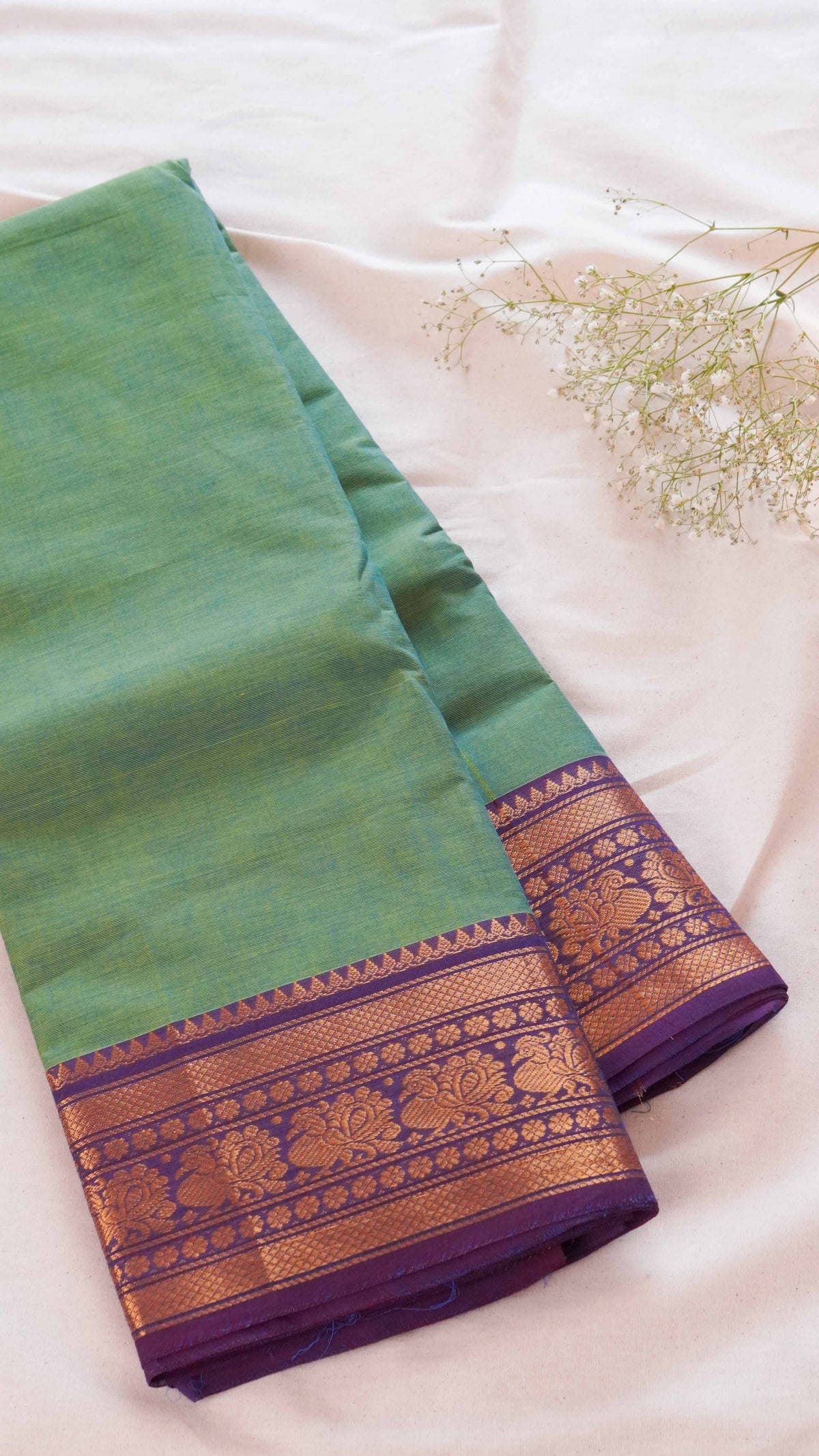Kanchi Chettinad Cotton Saree CW58