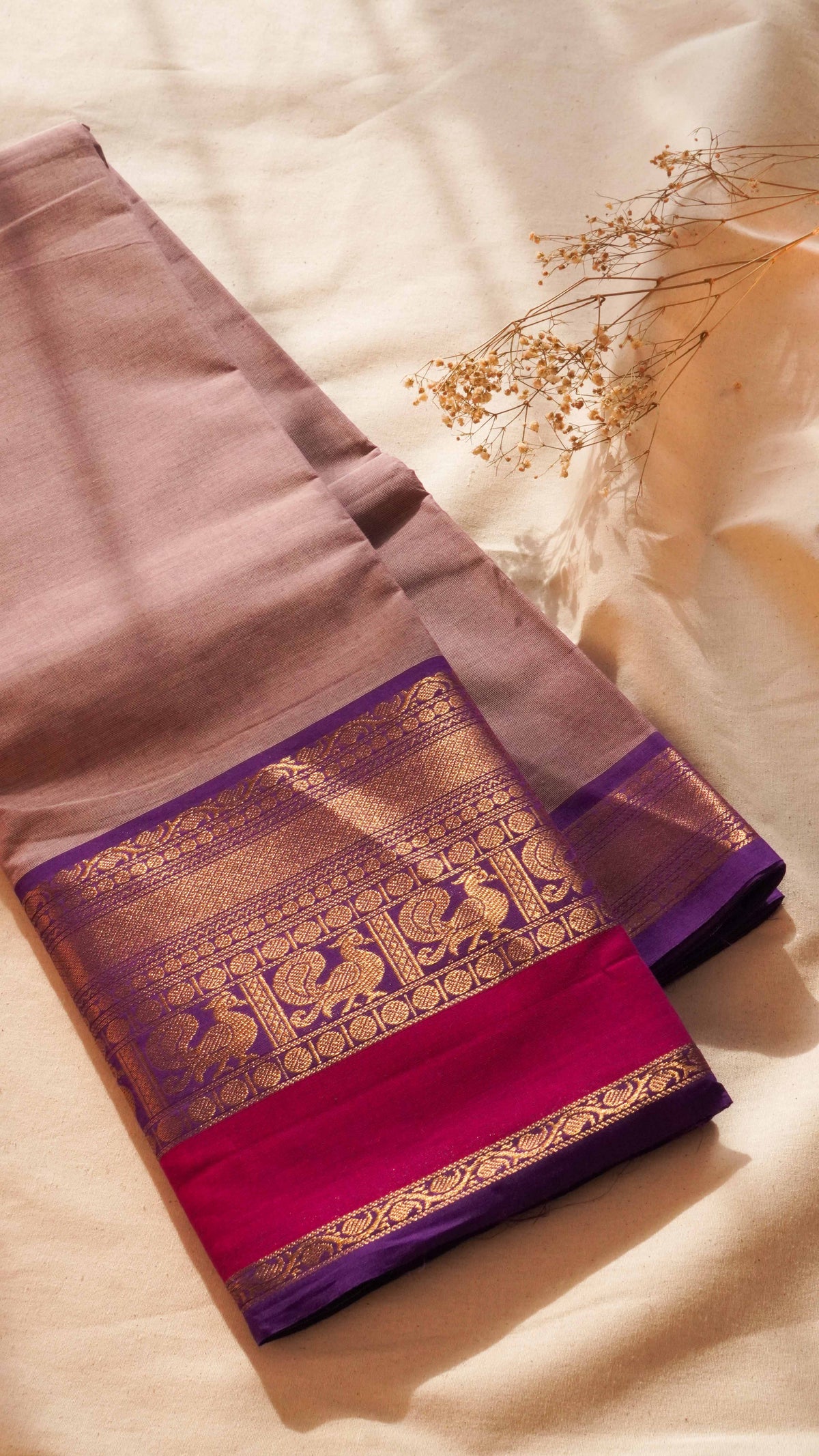 Kanchi Chettinad Cotton Saree CW48