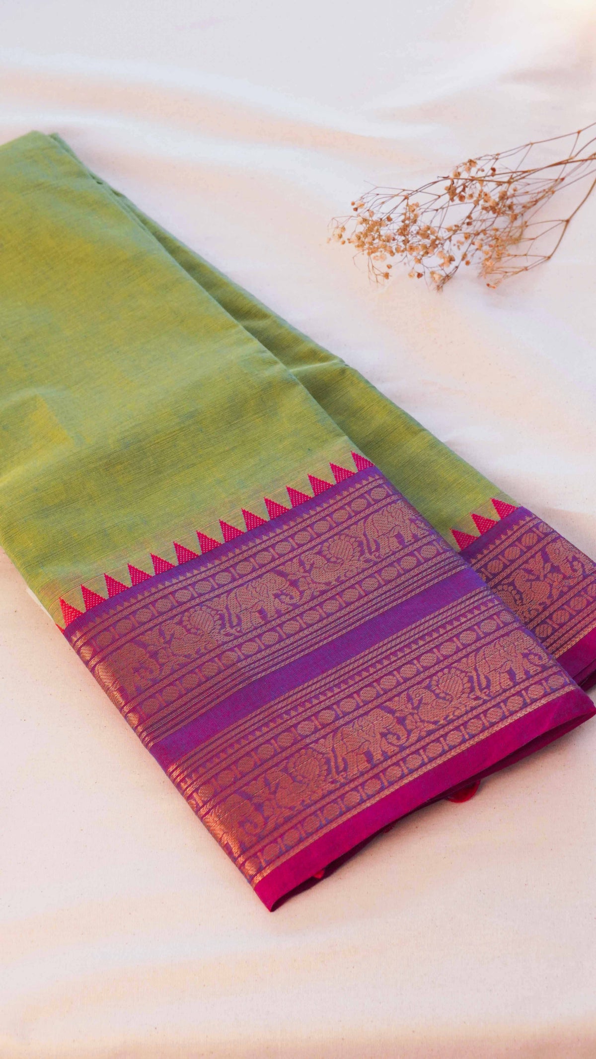 Rettapet Chettinad Cotton Saree CW157