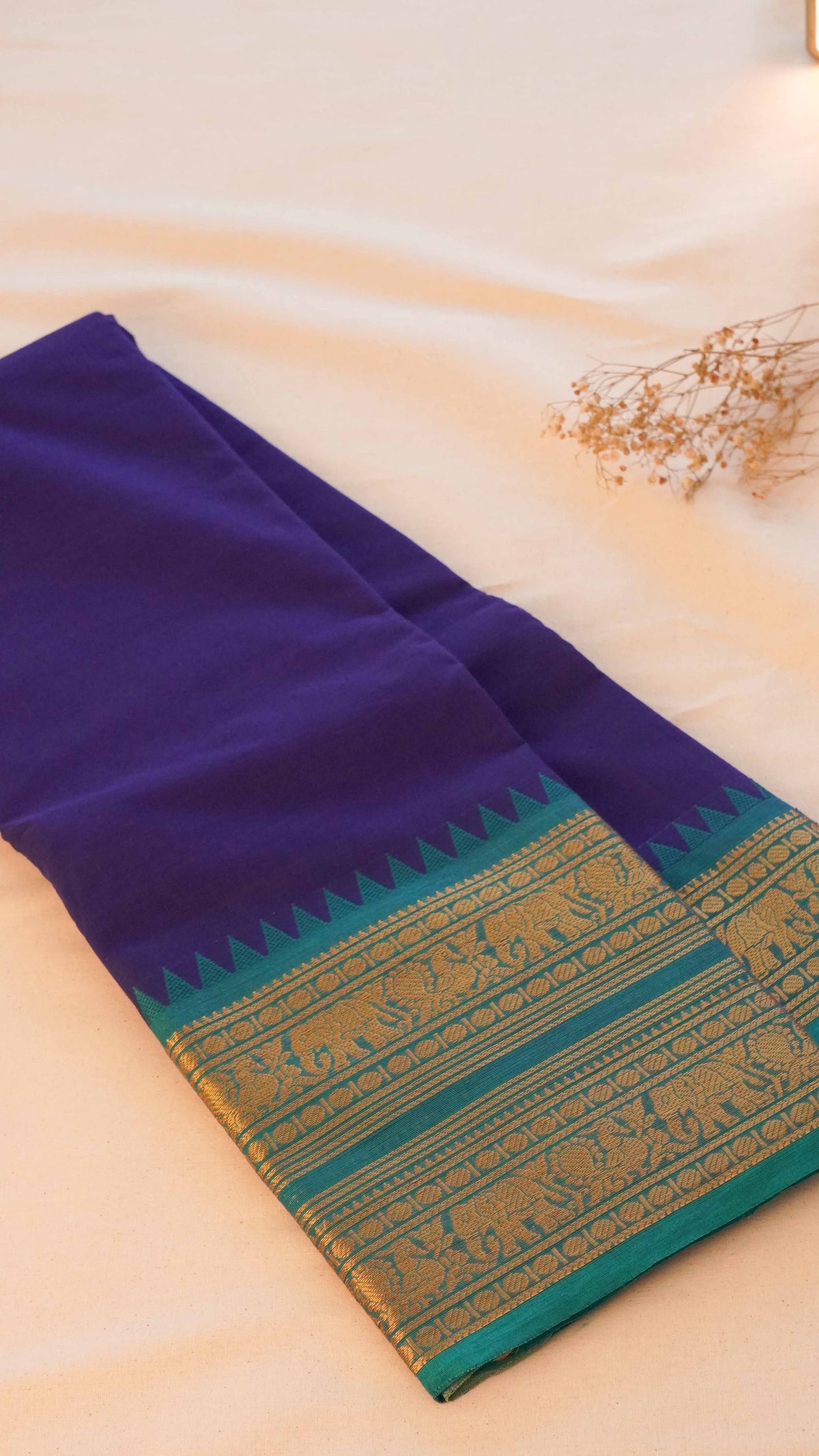 Rettapet Chettinad Cotton Saree CW162