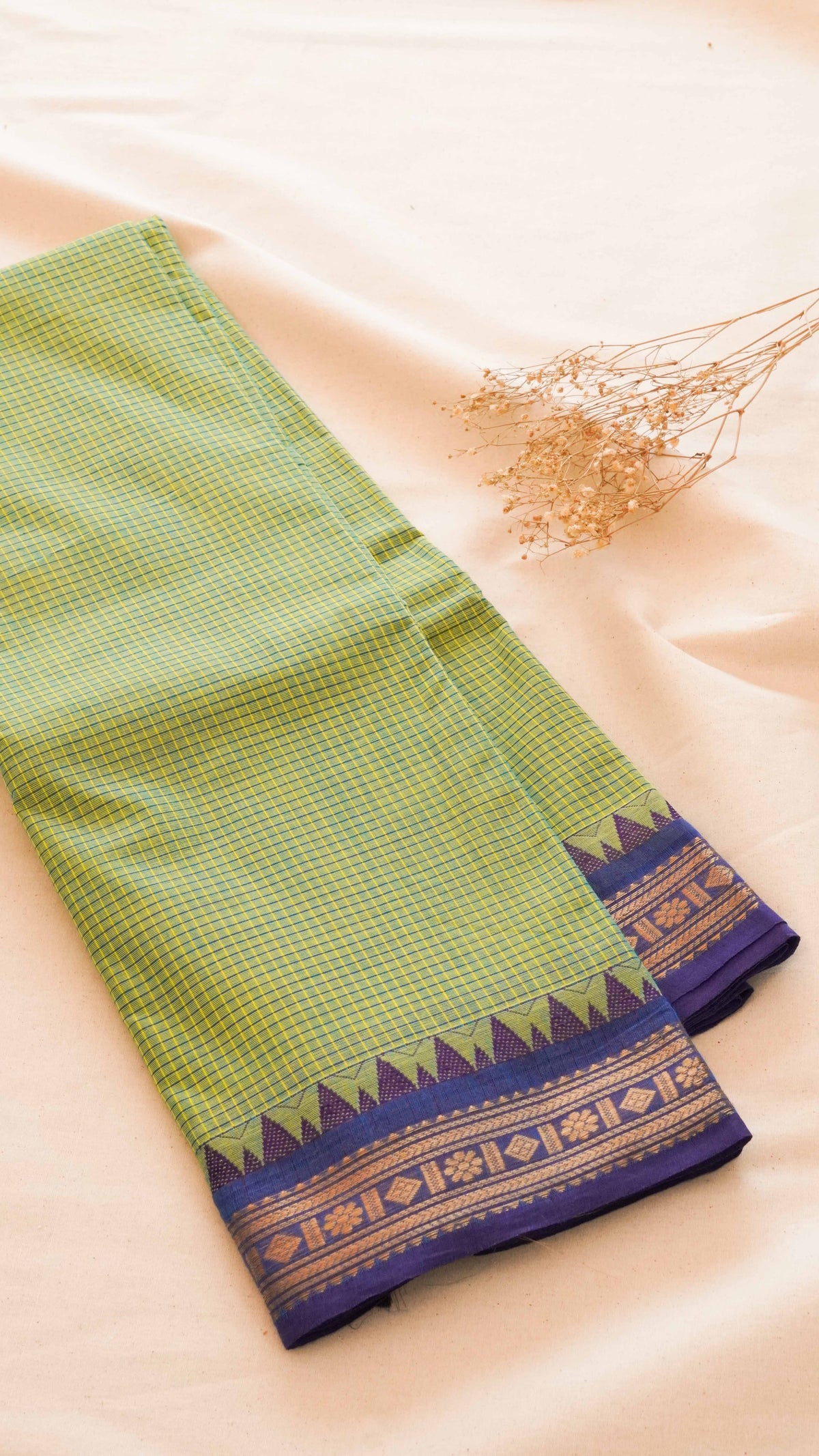 Kattam Chettinad Cotton Saree CW34