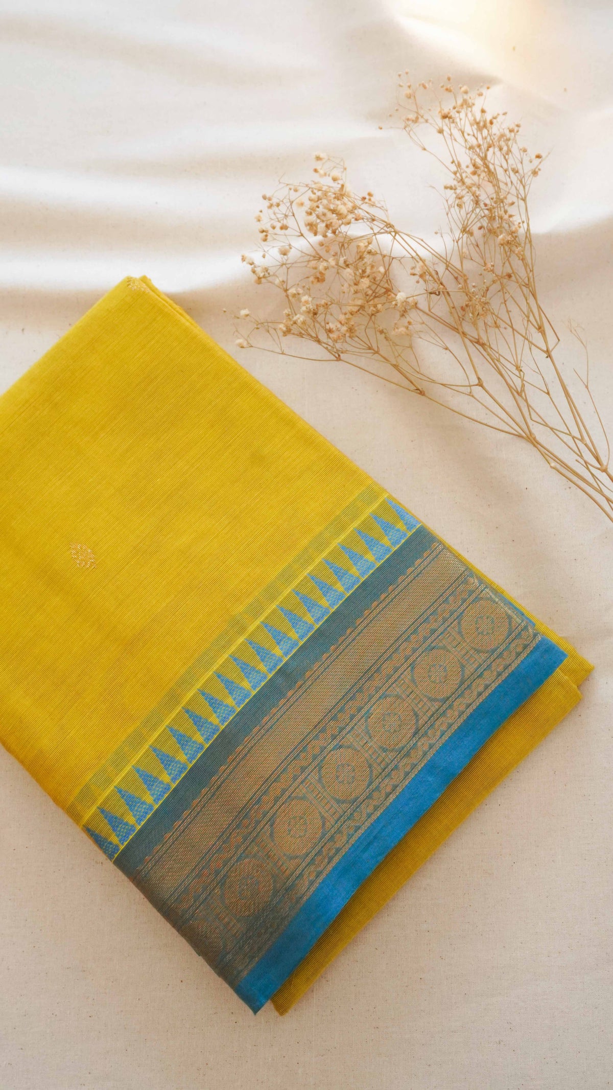 Butta Chettinad Cotton Saree CW29