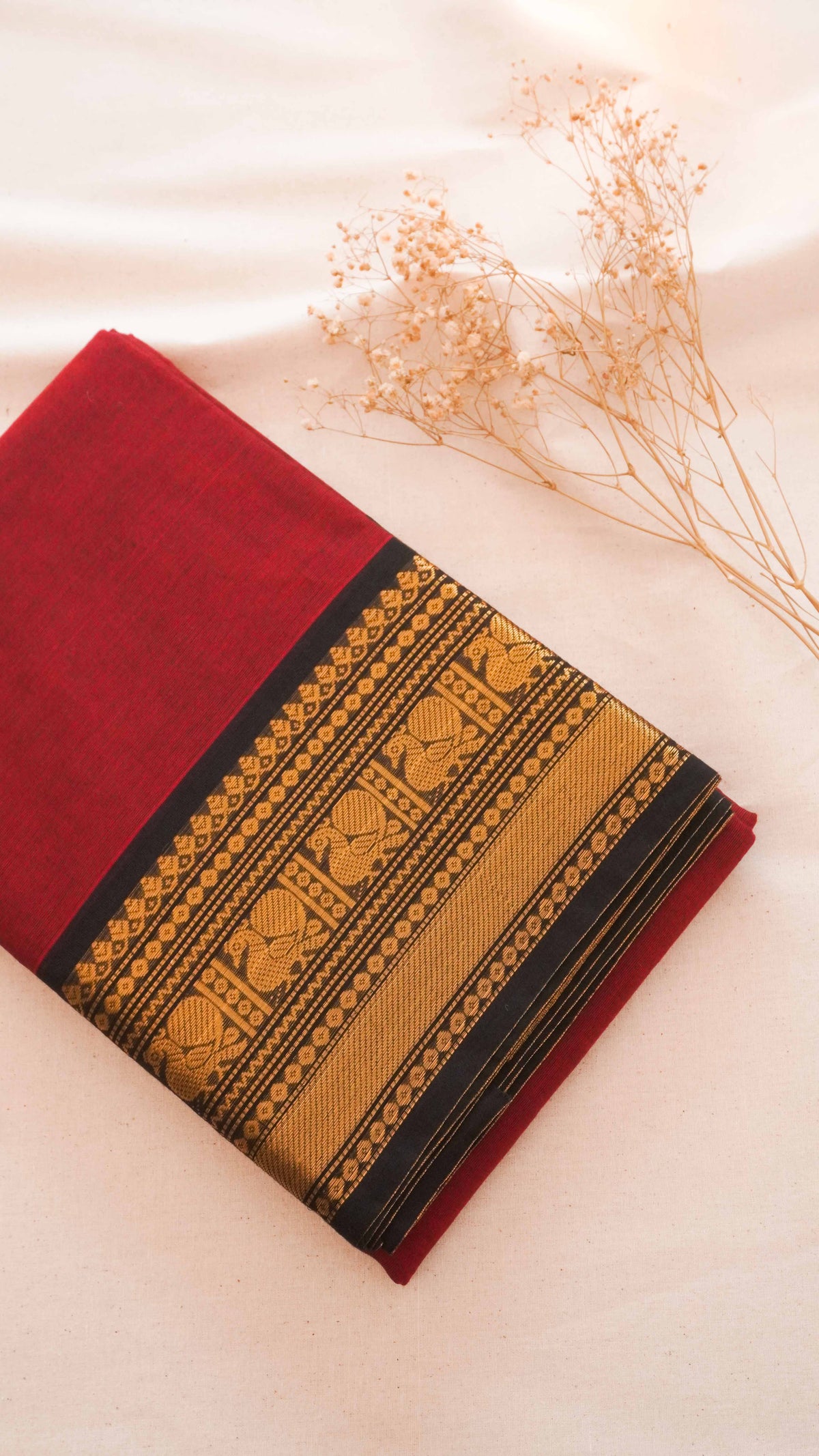 Kanchi Chettinad Cotton Saree CW25