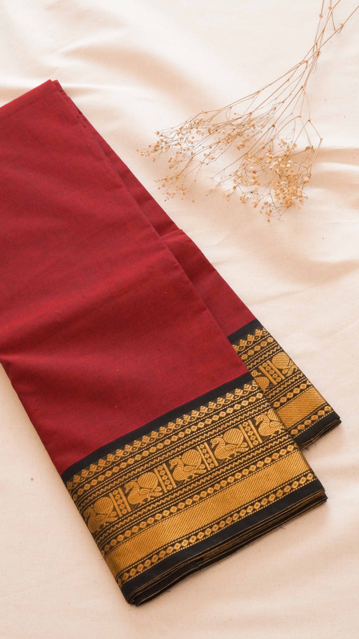 Kanchi Chettinad Cotton Saree CW25