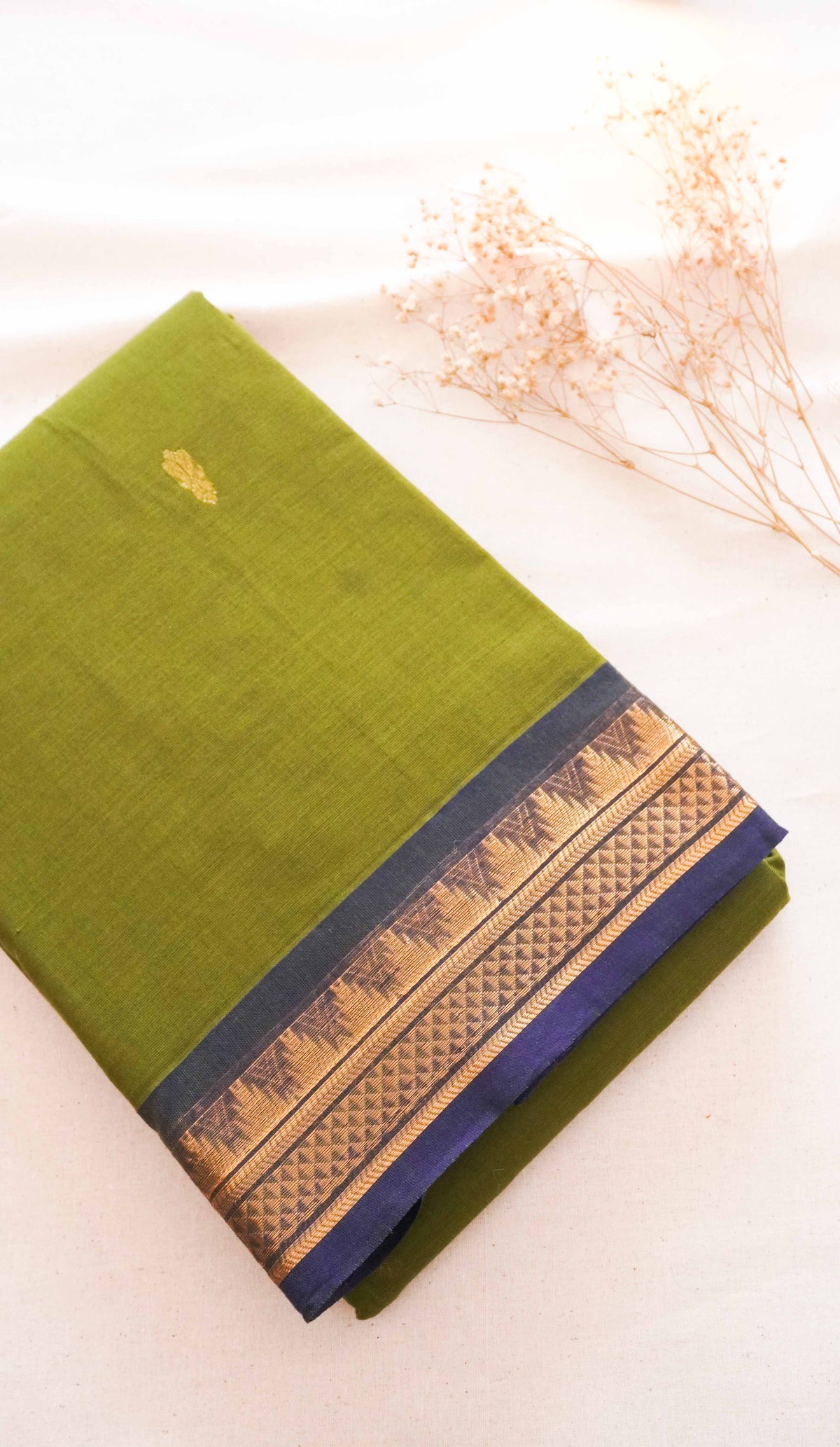 Butta Chettinad Cotton Saree CW20