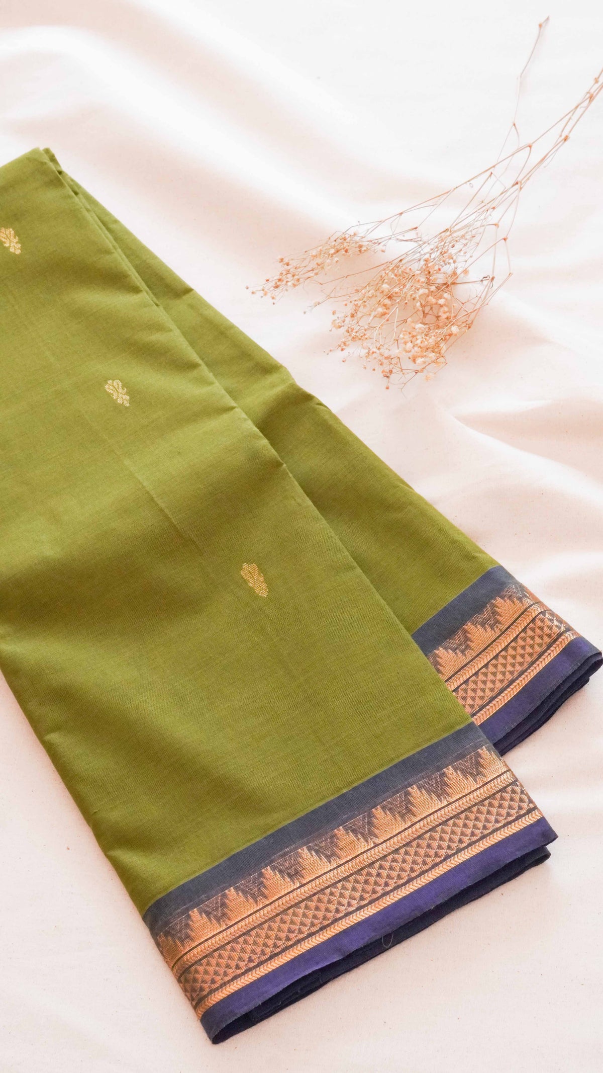 Butta Chettinad Cotton Saree CW20