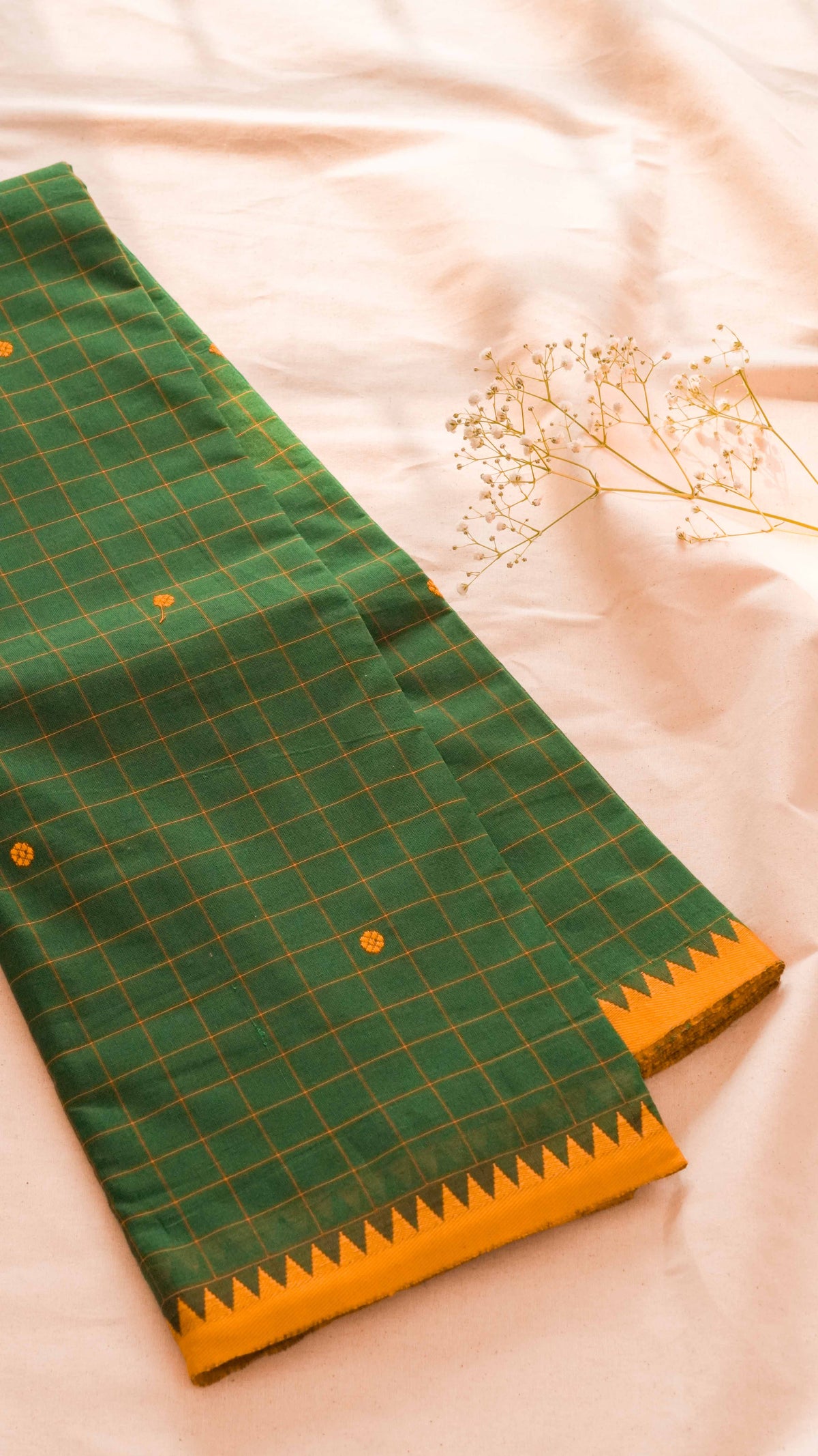 Kattam Chettinad Cotton Saree CW13