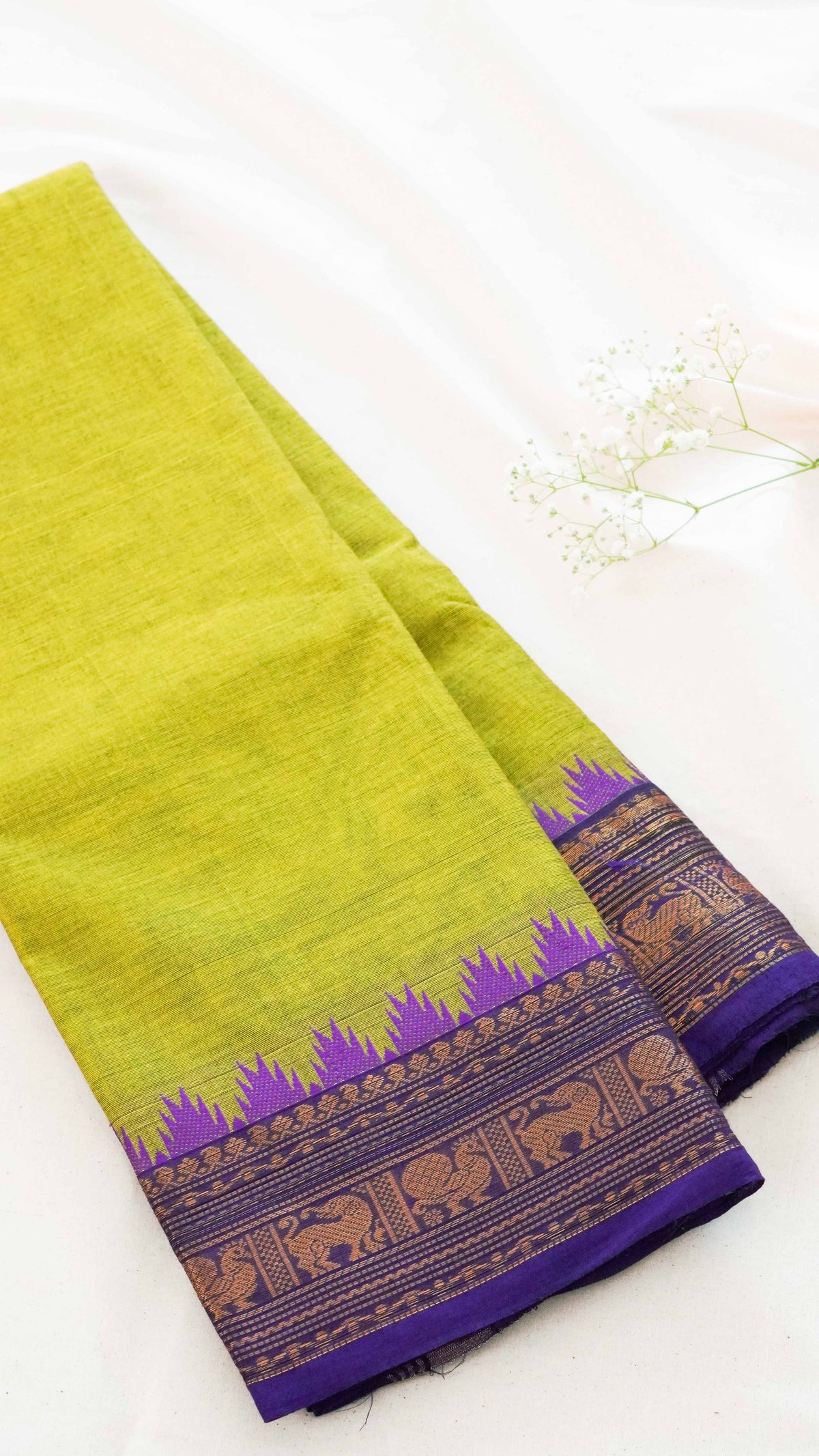 Classic Chettinad Cotton Saree CW134