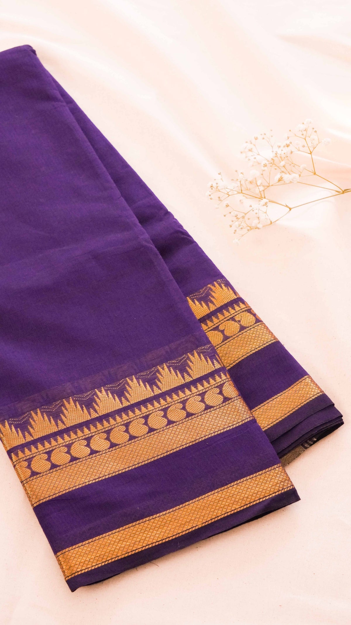 Kanchi Chettinad Cotton Saree CW133