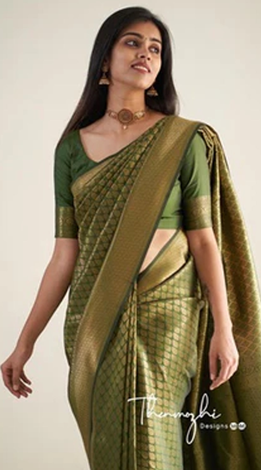 Nakshatra Green (Brocade)