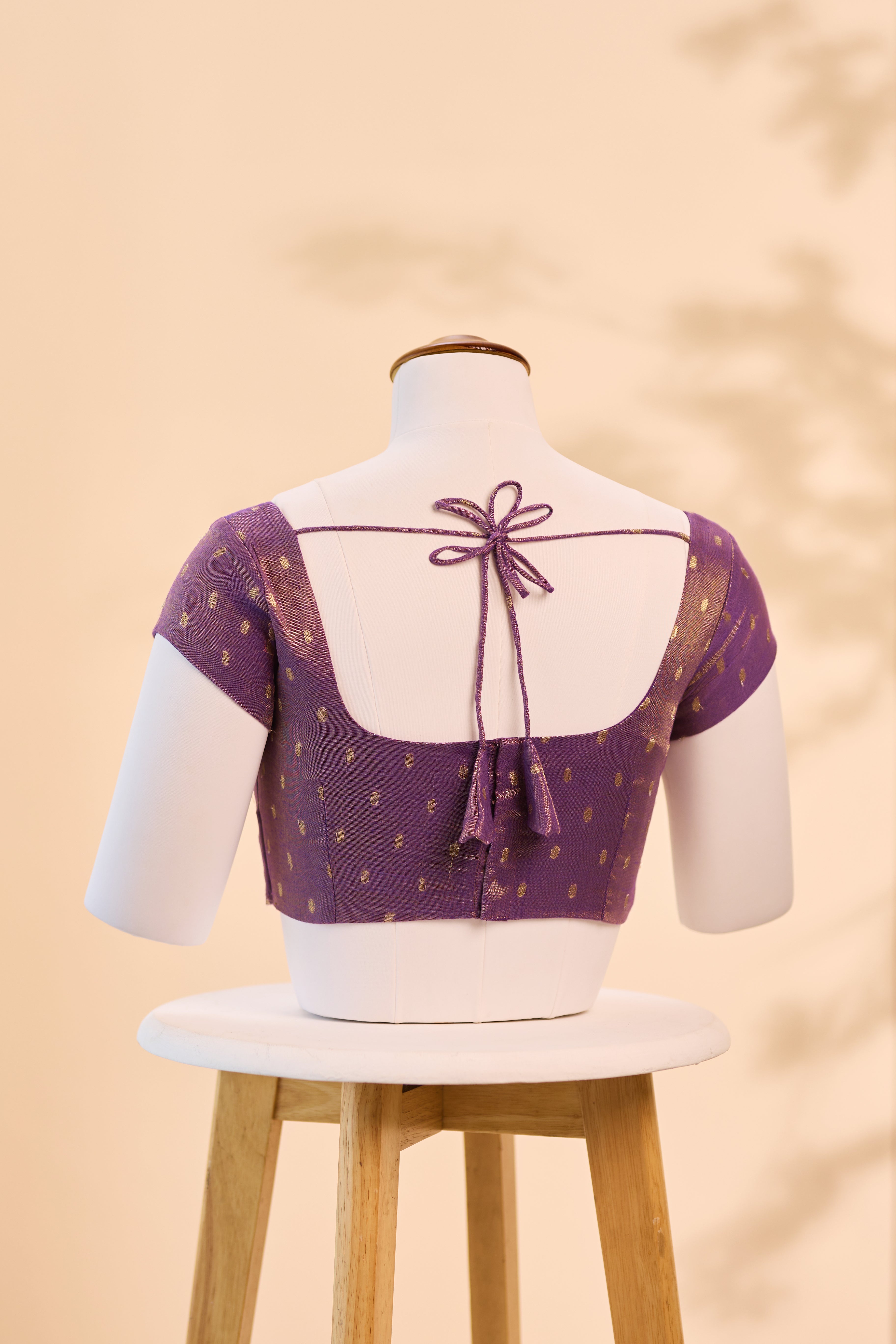 Purple Tissue Blouse