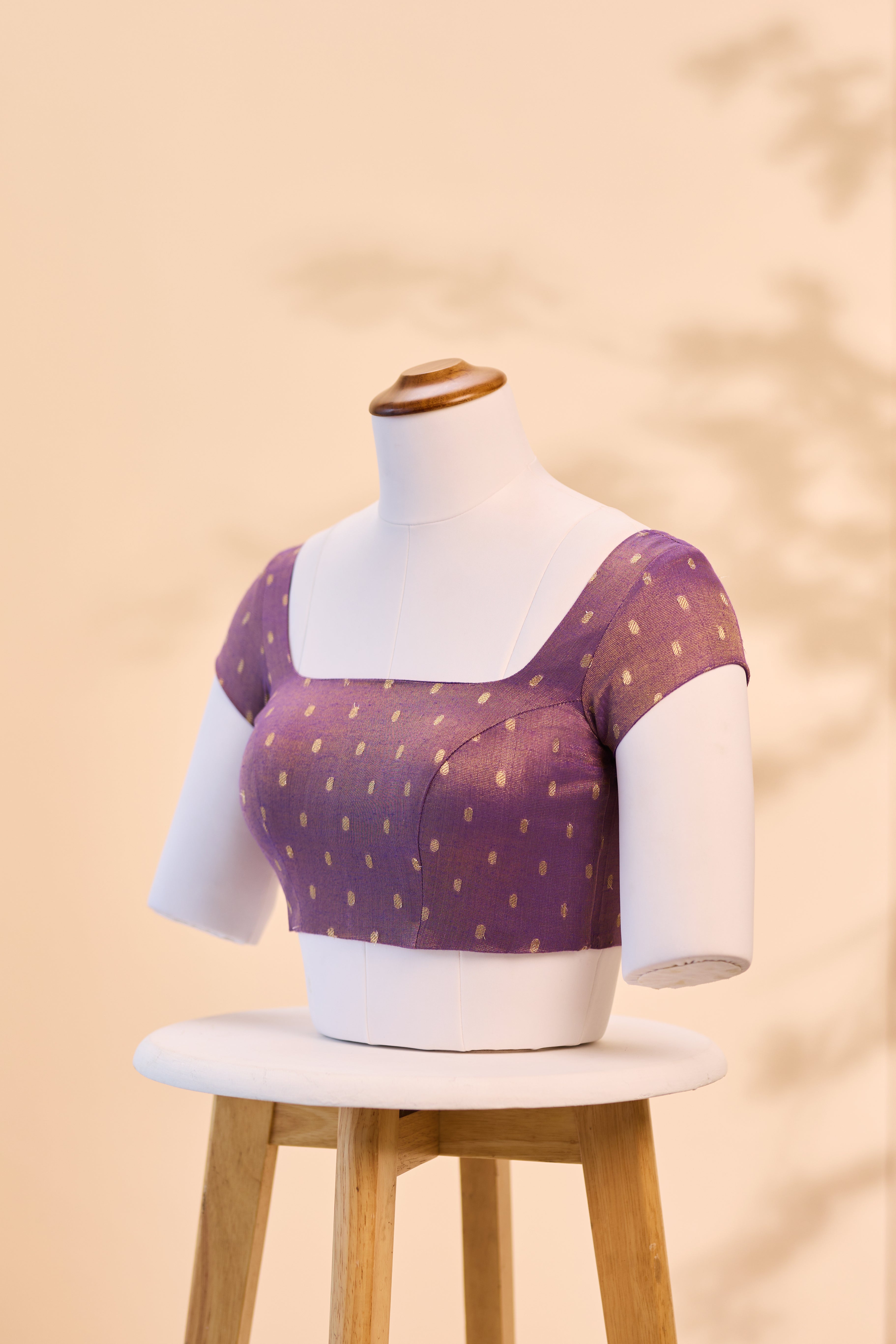 Purple Tissue Blouse