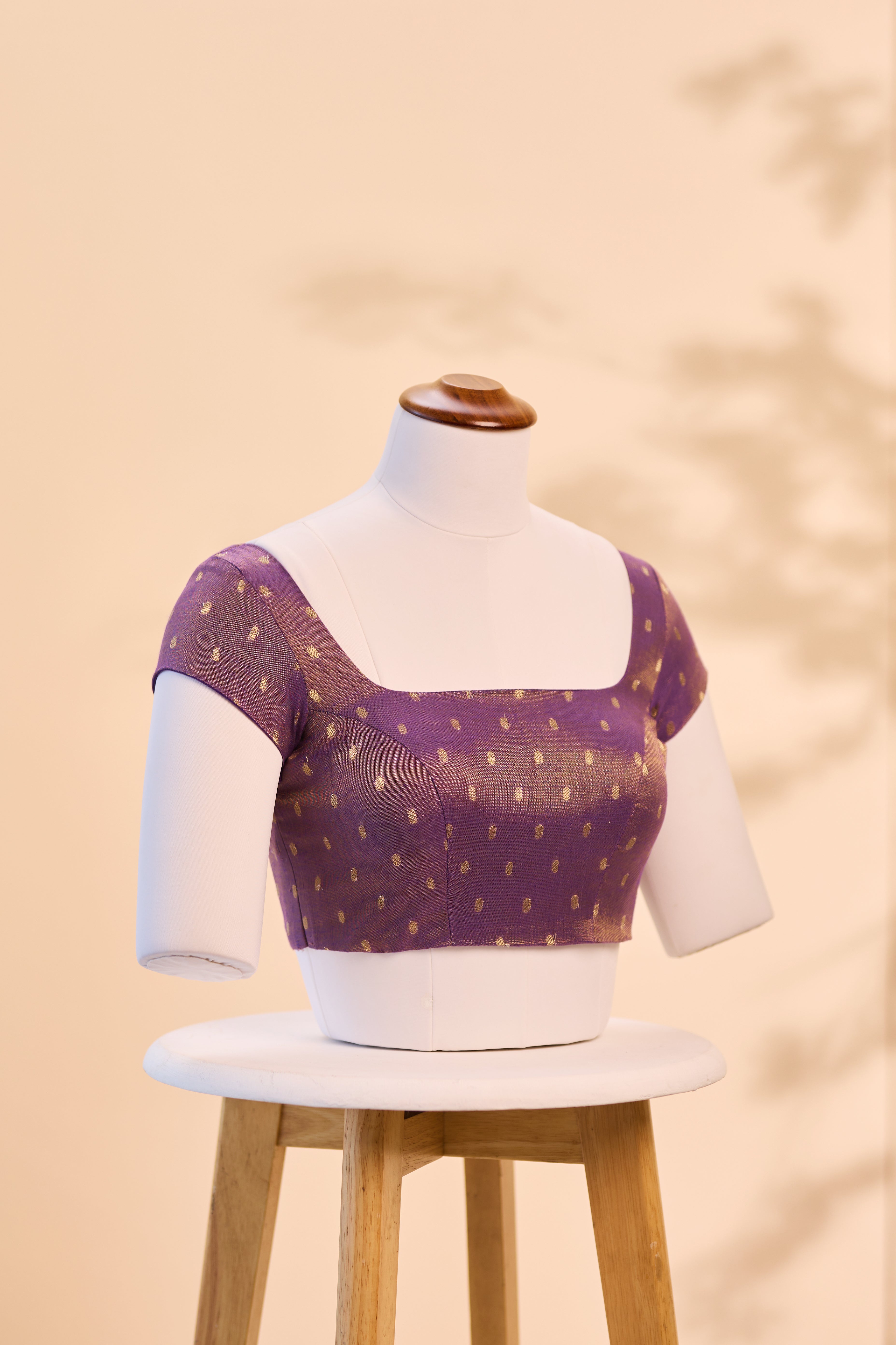 Purple Tissue Blouse