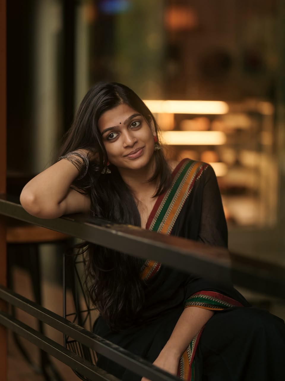 Ananthika Narayanpet Big Border Saree