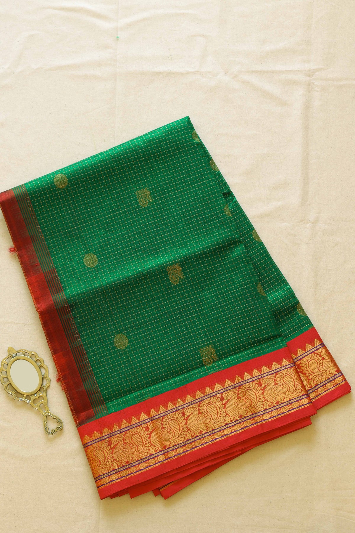 Kanchi Silk Cotton Saree A153