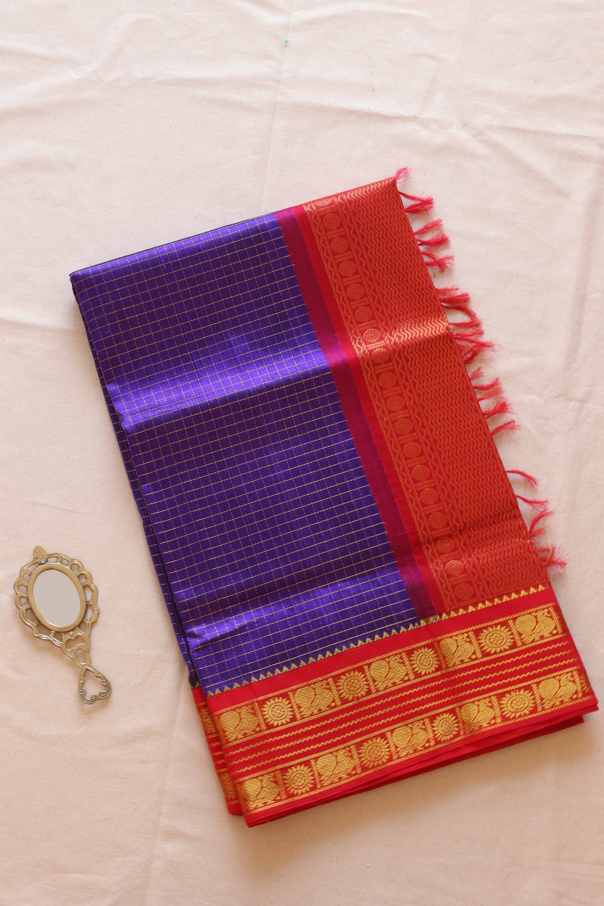 Kanchi Silk Cotton Saree A154