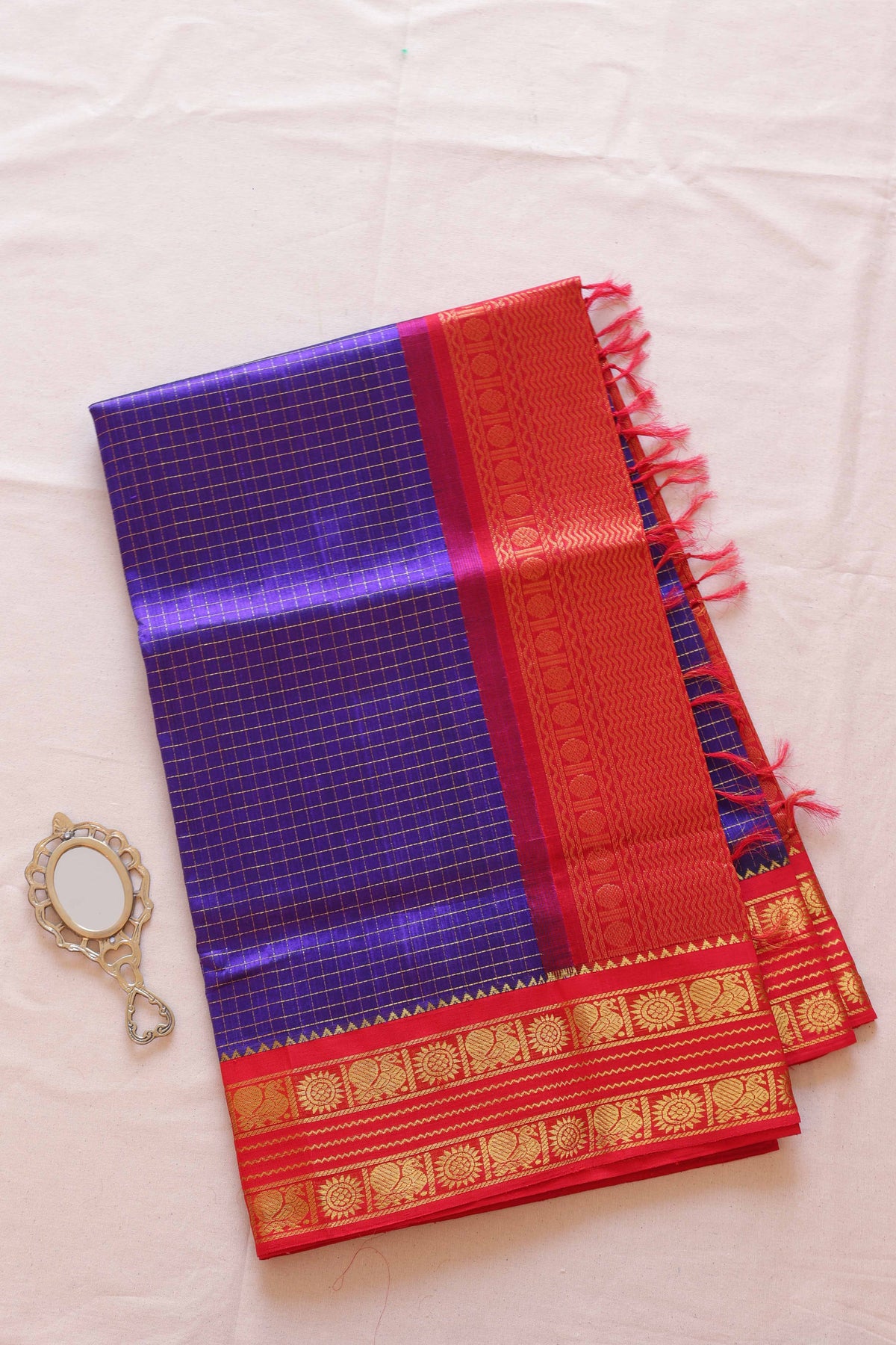 Kanchi Silk Cotton Saree A154