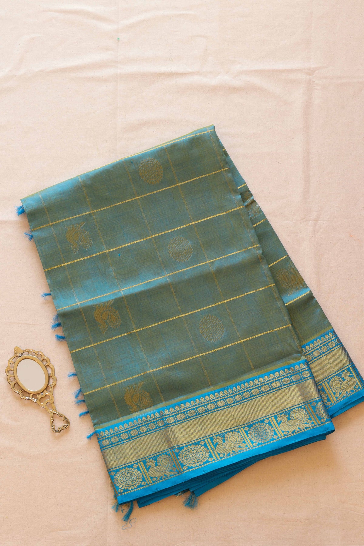 Kanchi Silk Cotton Saree A156