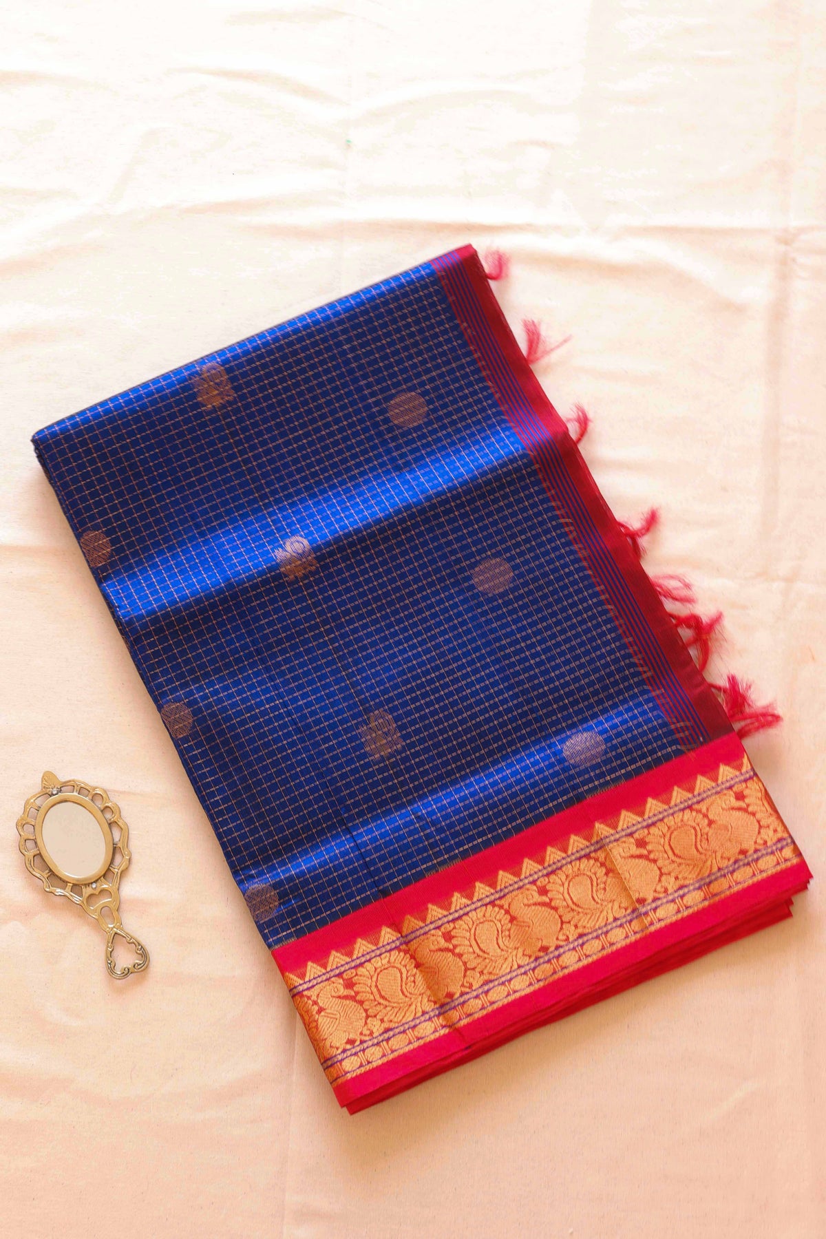 Kanchi Silk Cotton Saree A162