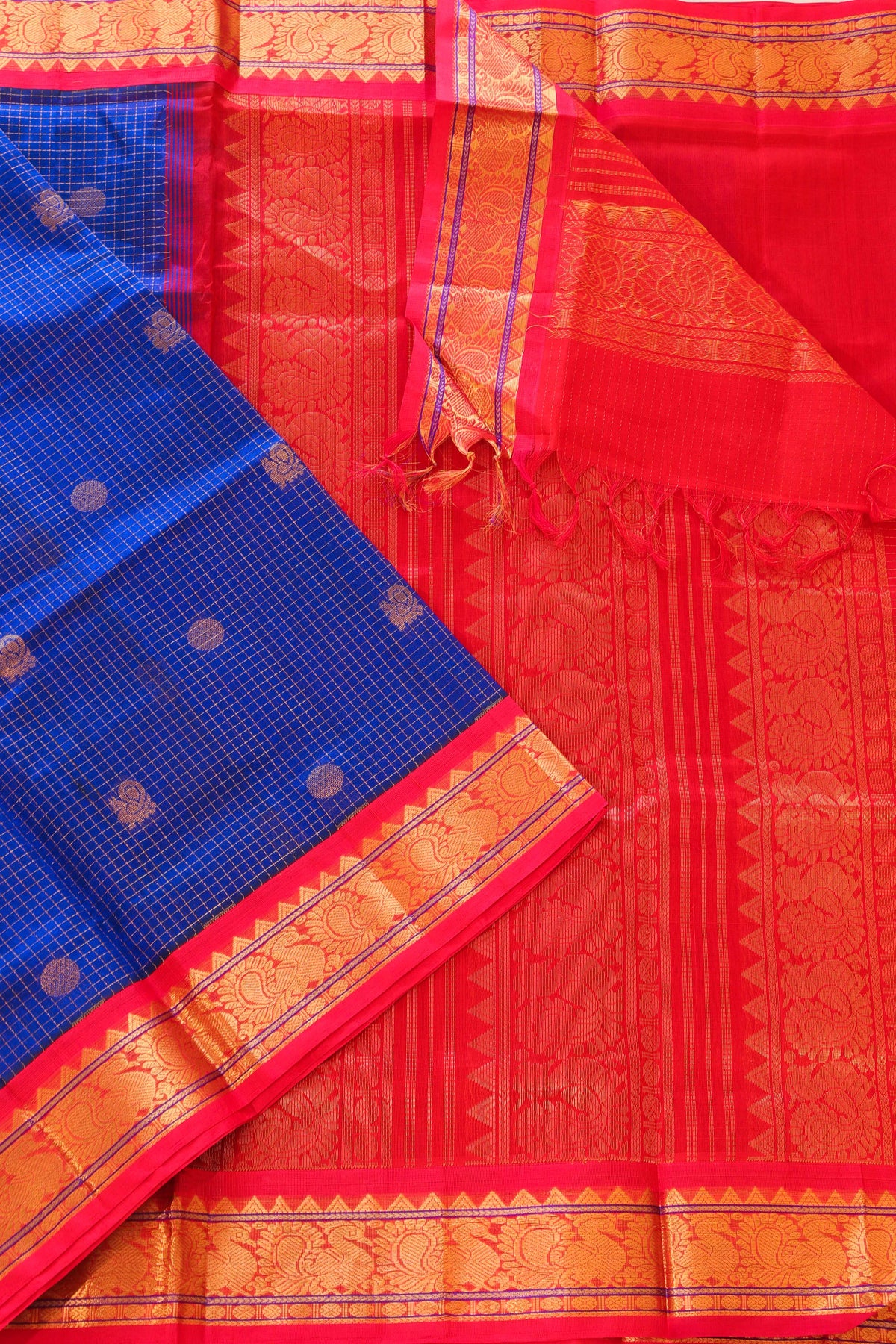 Kanchi Silk Cotton Saree A162
