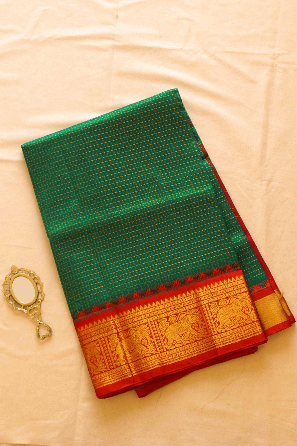 Kanchi Silk Cotton Saree A164