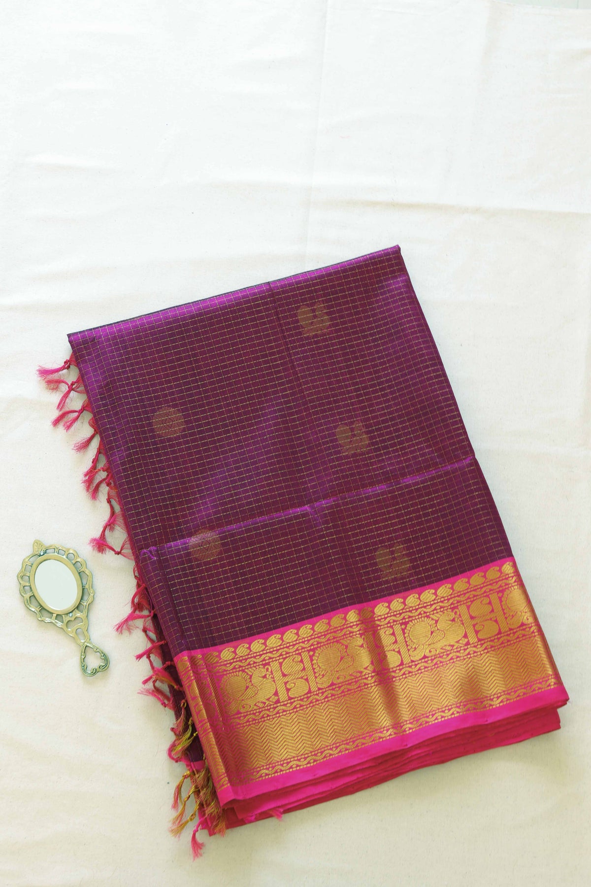 Kanchi Silk Cotton Saree A168