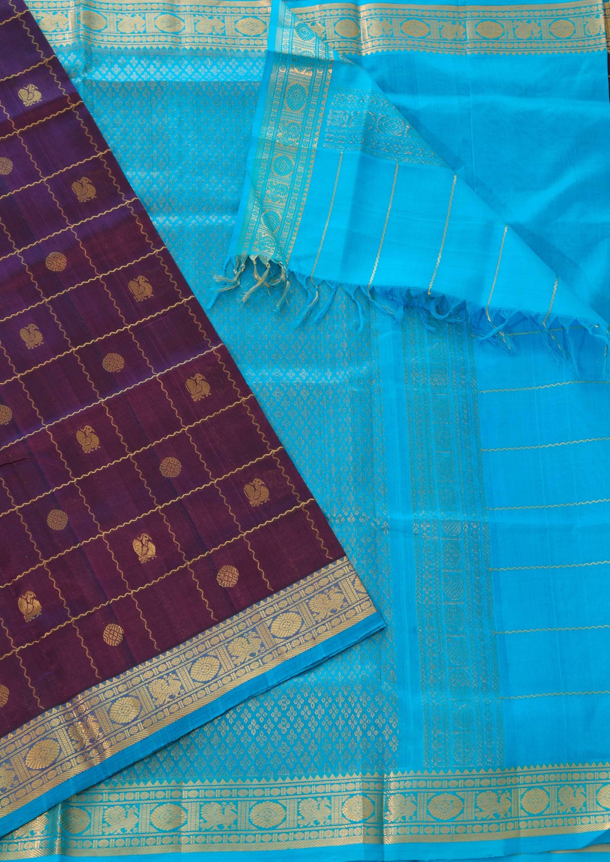 Kanchi Silk Cotton Saree A177
