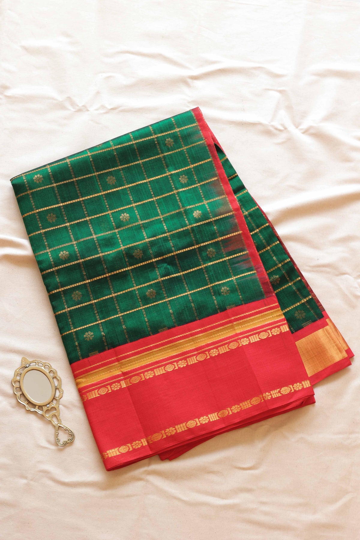 Kanchi Silk Cotton Saree A178