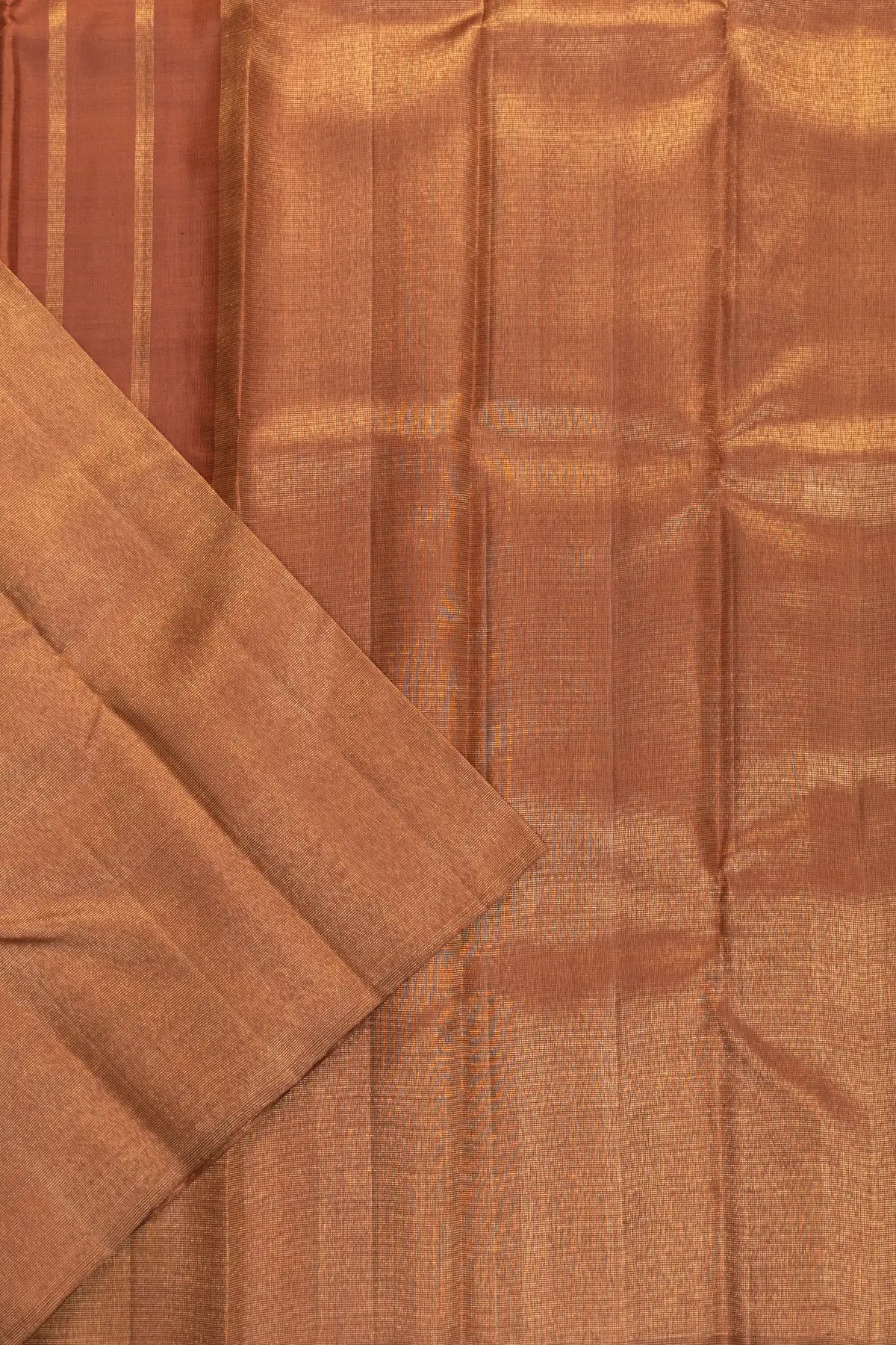 Brown Kanjivaram Pure Silk Saree